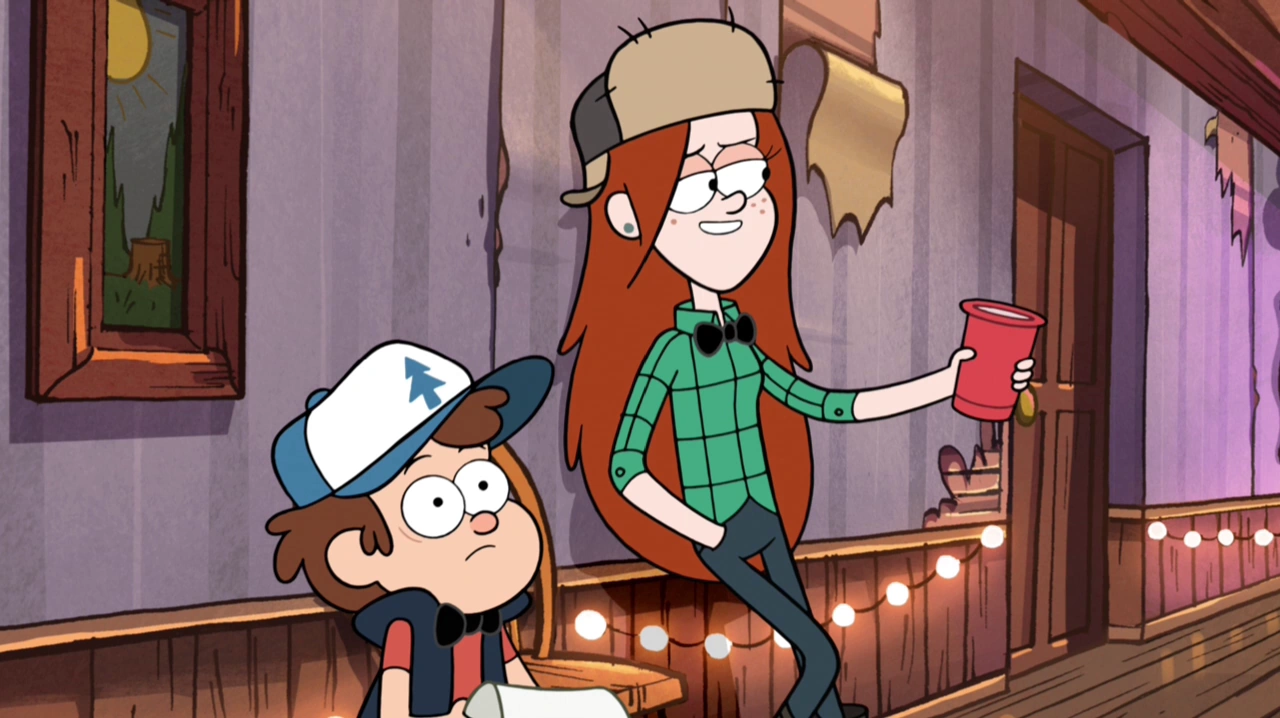 Image S1e7 dipper and wendy talking.png Gravity Falls Wiki FANDOM
