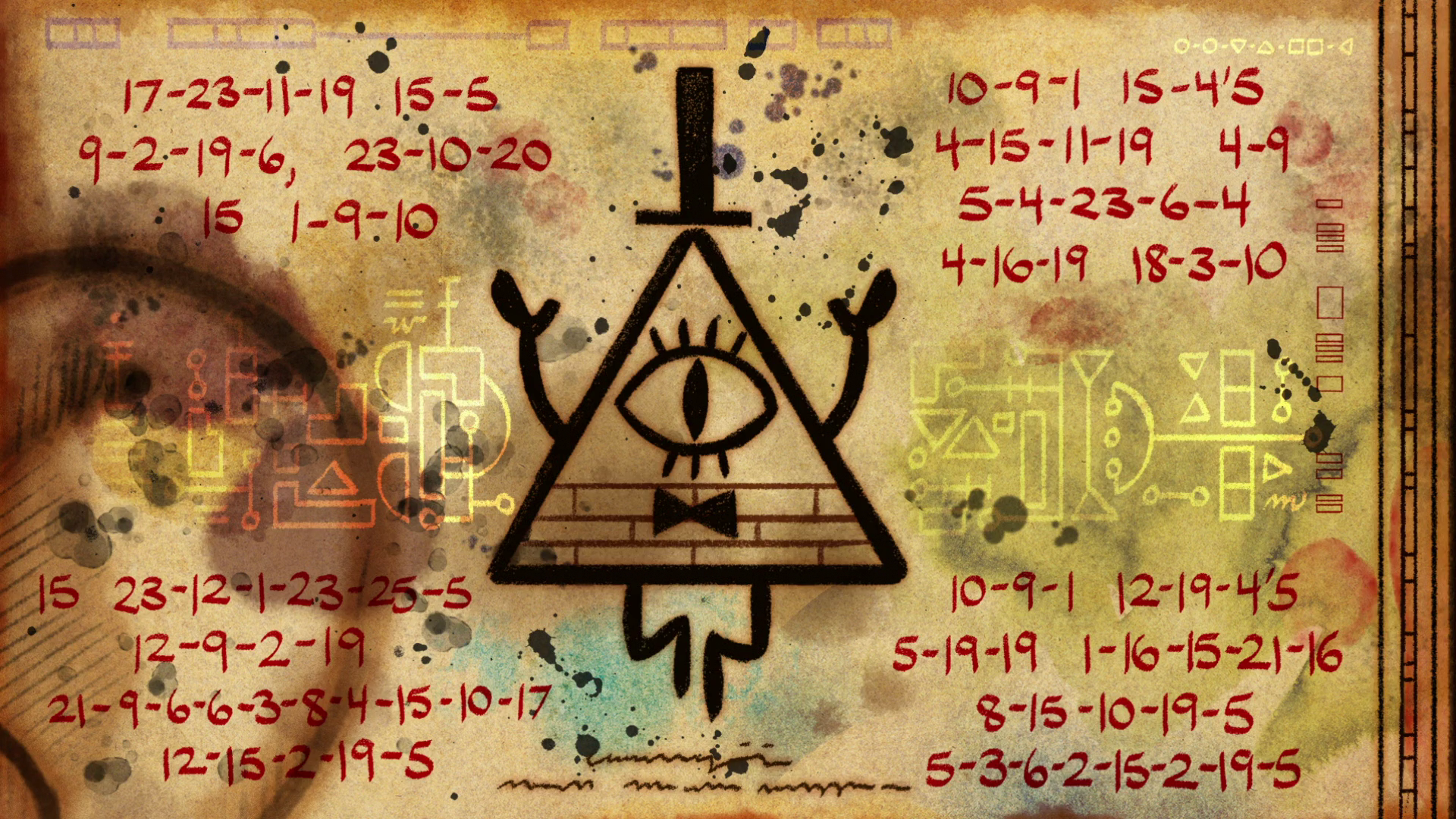 Lista De Criptogramas Gravity Falls Wiki Fandom Powered