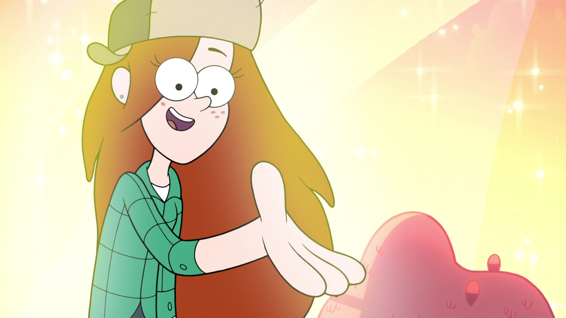 wendy middle finger gravity falls