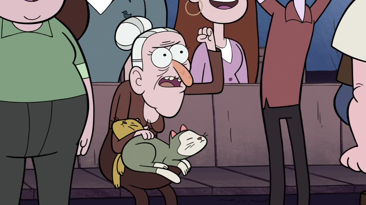 Unnamed cat lady Gravity Falls Wiki FANDOM powered by Wikia