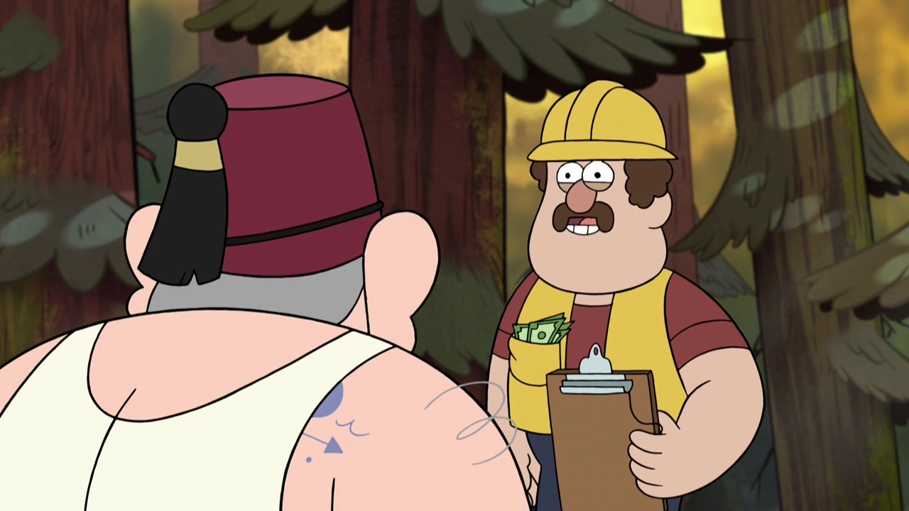 Unnamed workman Gravity Falls Wiki FANDOM powered by Wikia