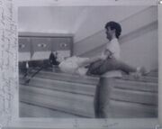Francine spinning with willie