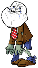 Forever alone zombie