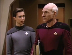 Wesley and picard