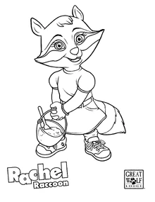Rachel Raccoon | Great Wolf Lodge Wiki | Fandom