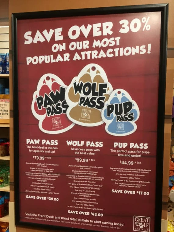 Pup Pass Great Wolf Lodge Wiki Fandom