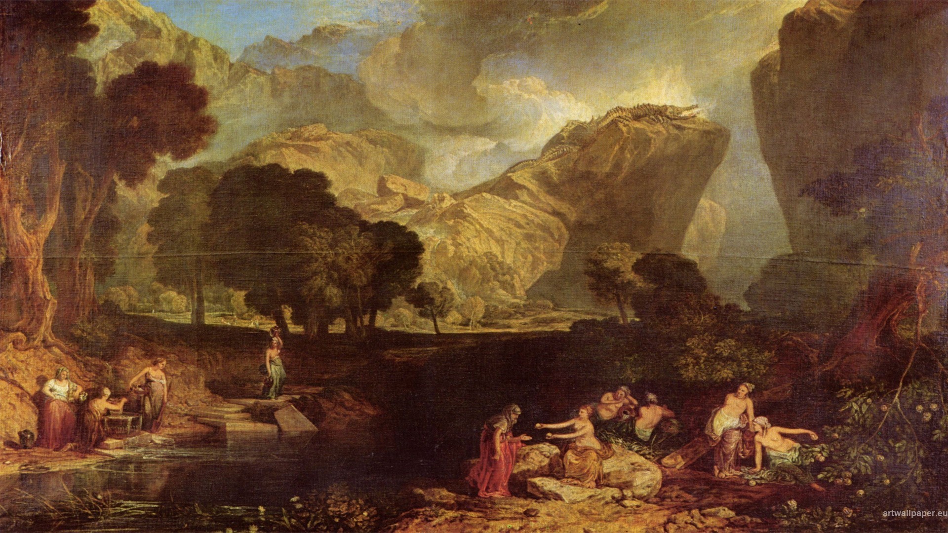 Garden of the Hesperides Greek Myth Wikia FANDOM powered by Wikia