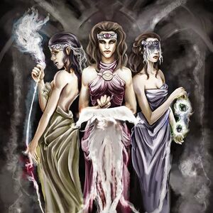 The Moirai Greek Mythology Wiki Fandom
