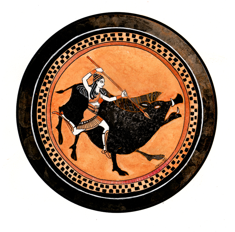 Image - Atalanta and the calydonian boar by dancingheron ...