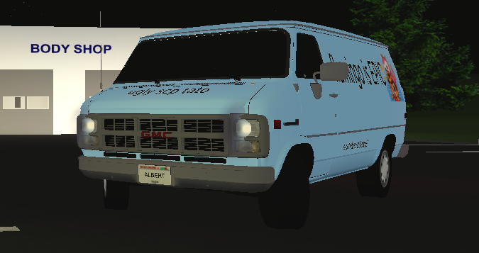 Alberts Cool Van Greenville Wisconsin Wiki Fandom - blue van roblox