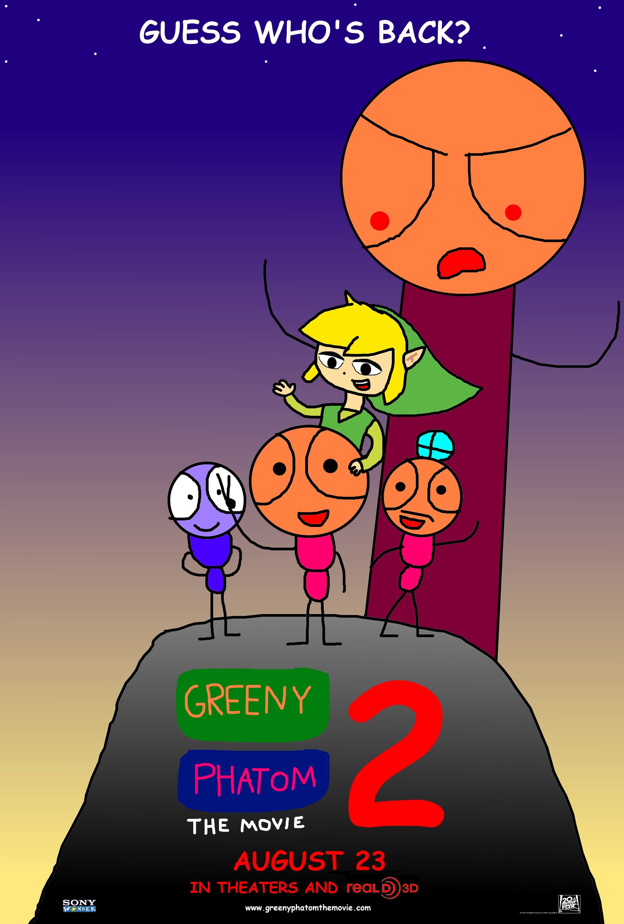 Greeny Phatom The Movie 2 | Greenytoons Universe Wikia | Fandom