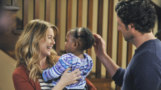 Image result for grey's anatomy meredith and zola