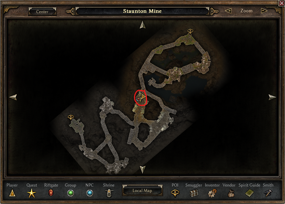 grim dawn map and quest locations