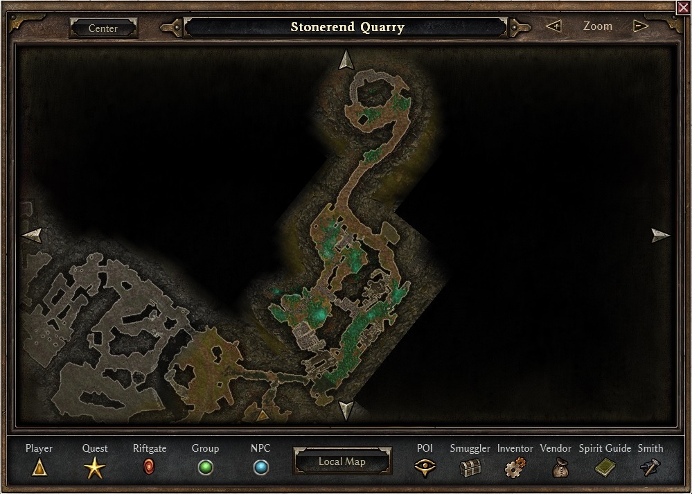 grim dawn map prison dungeon