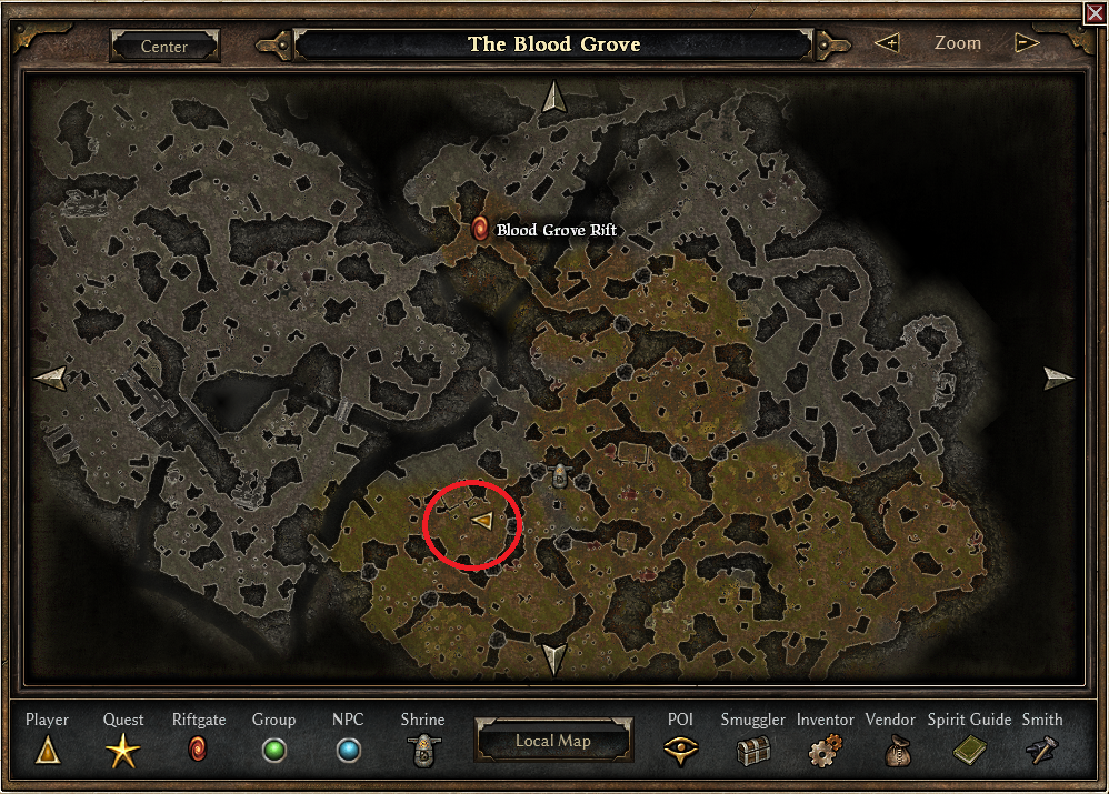 grim dawn shrine locations