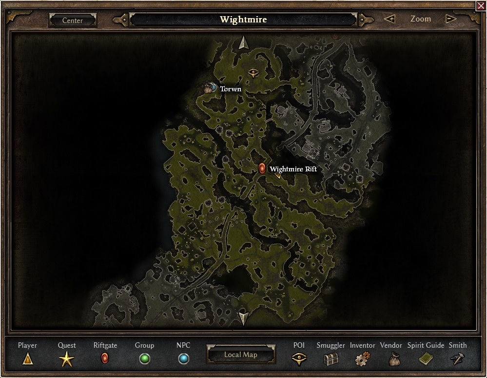 grim dawn map of wightmire