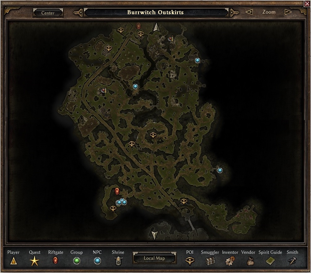 grim dawn map icons