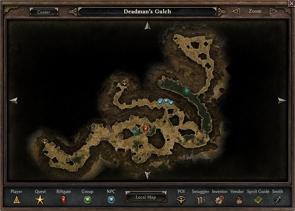 glockengerda grim dawn map
