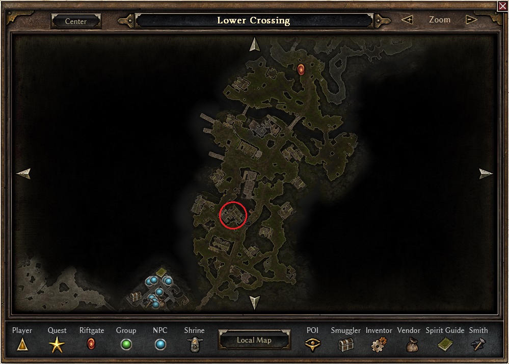 grim dawn map and quest locations