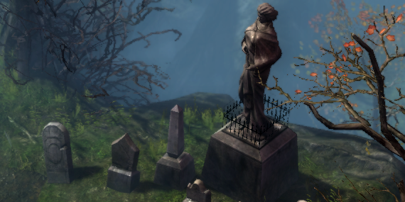 grim dawn map burial hill quest