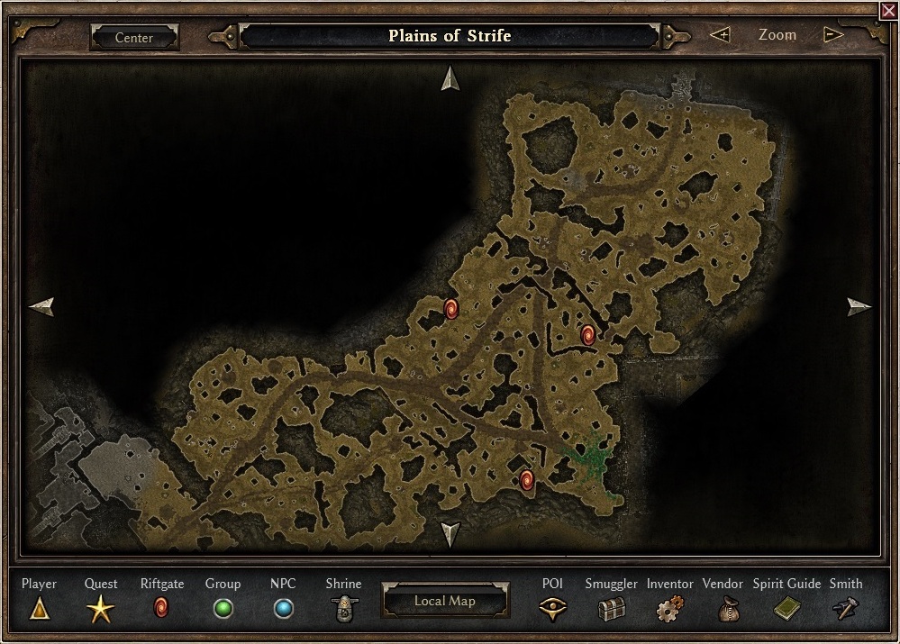 grim dawn map included map