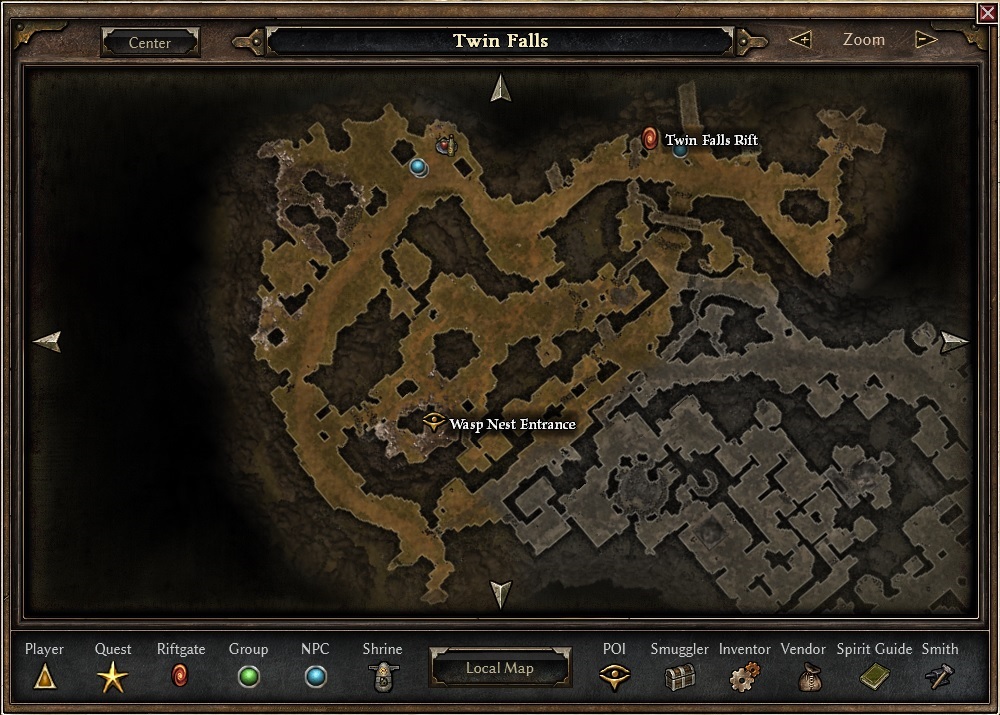 glockengerda grim dawn map