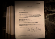 De Groot's letter