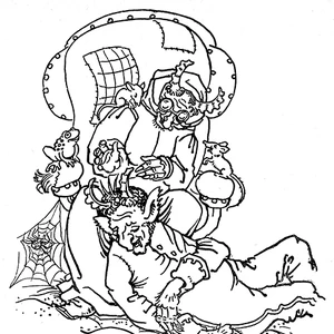 Frau Holle Ausmalbilder Märchen - Malvorlagen
