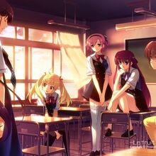 Wallpaper Grisaia No Kajitsu Wiki Fandom For iPhone Free