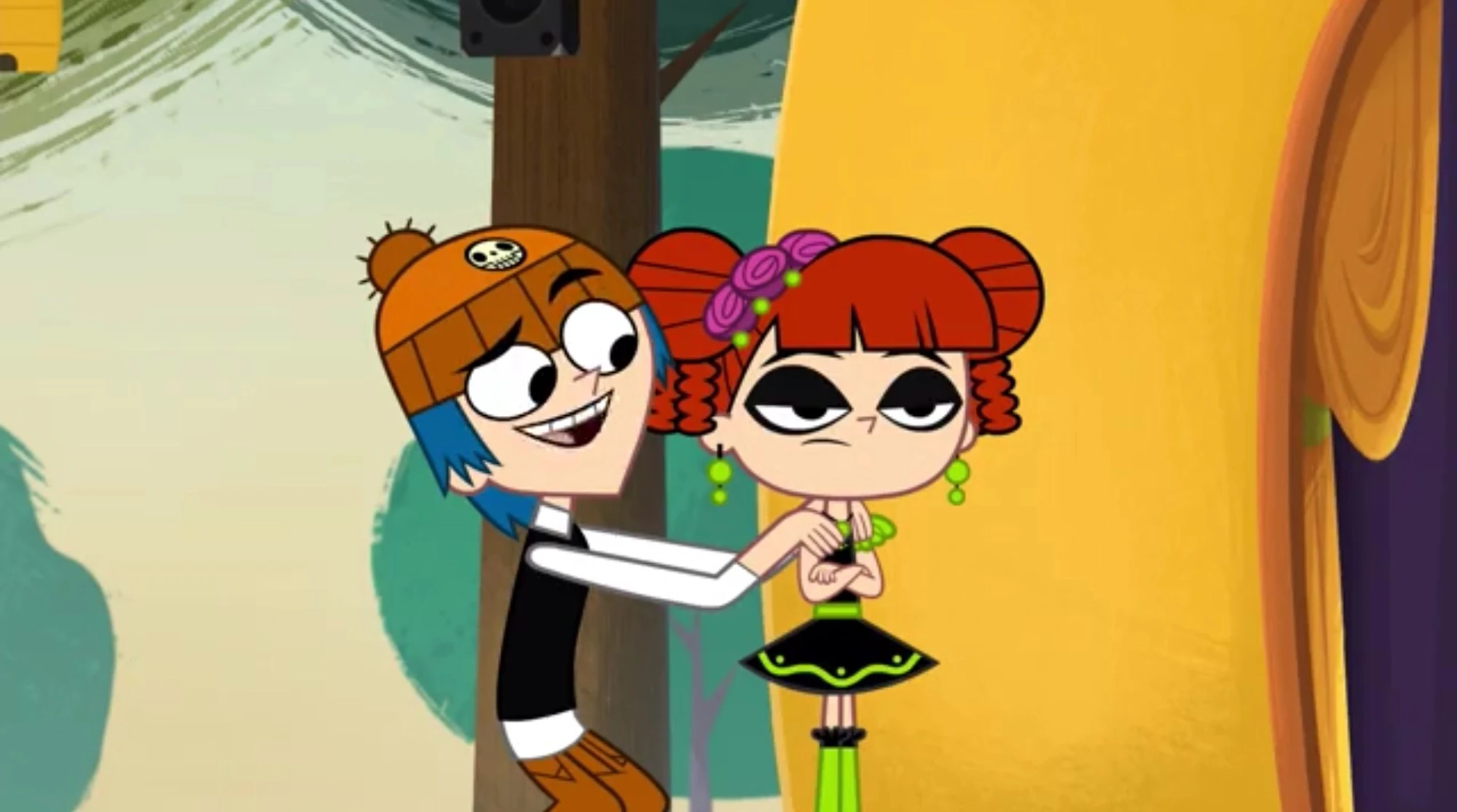 Image Corey gives Laney as massage.jpg Grojband Wiki FANDOM