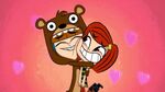 Corey shuts Laney up and gives her a big fat bear hug