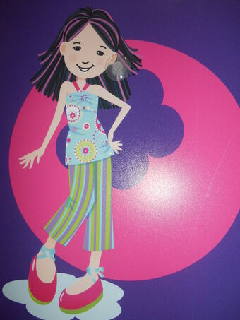 groovy girl cartoon