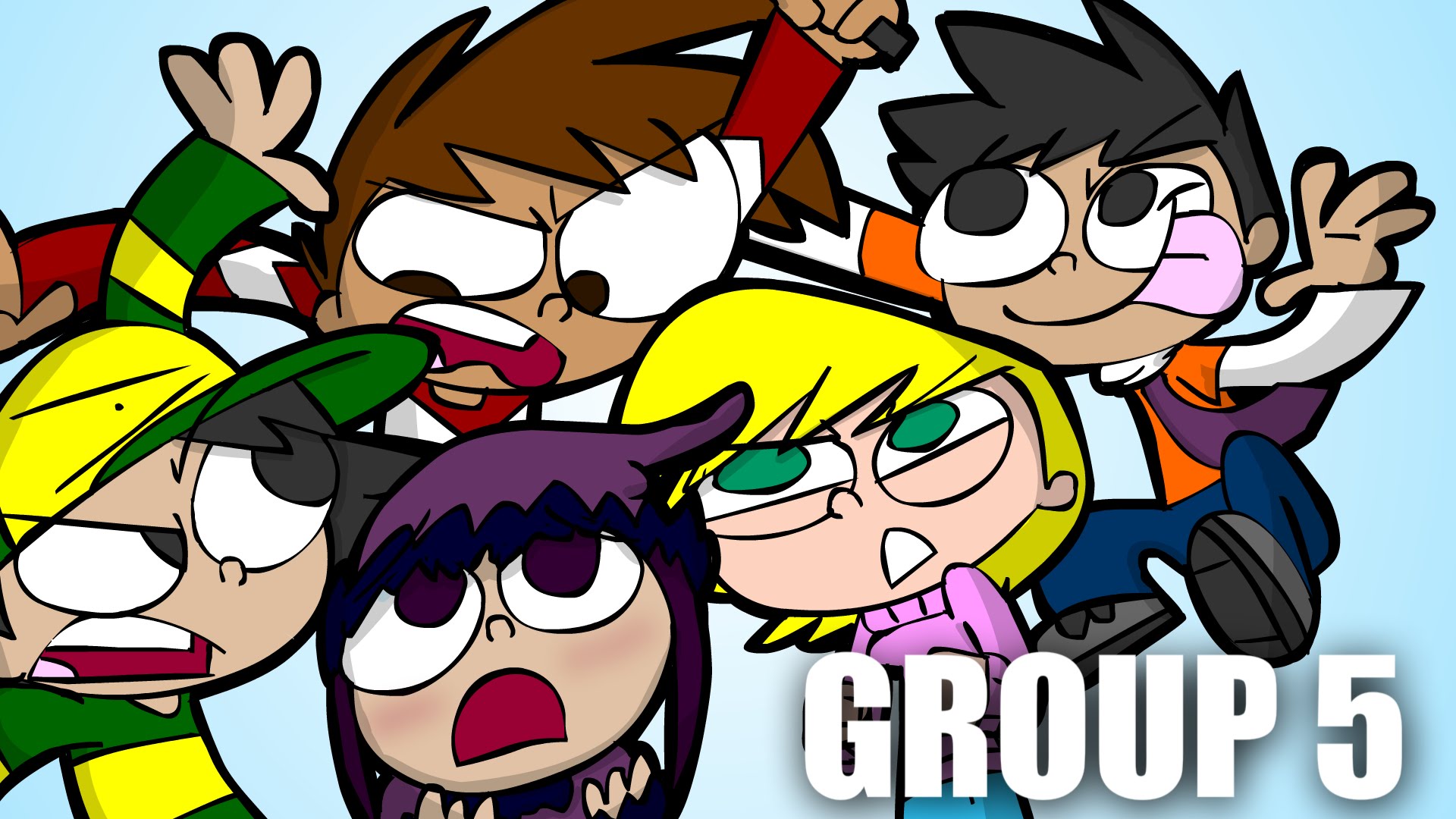 what is a group of 5 called