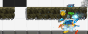 Mining mech effect