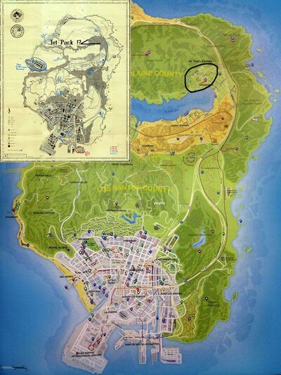 gta 5 jet location