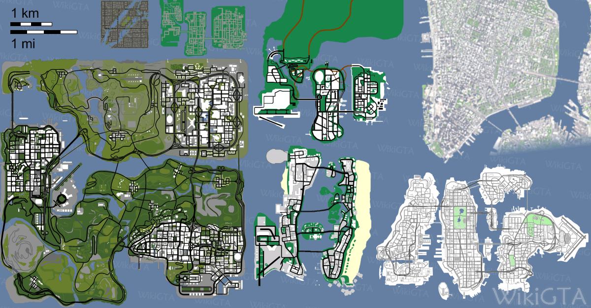 Image  Gta4map15.jpg  GTA Myths Wiki  FANDOM powered by Wikia