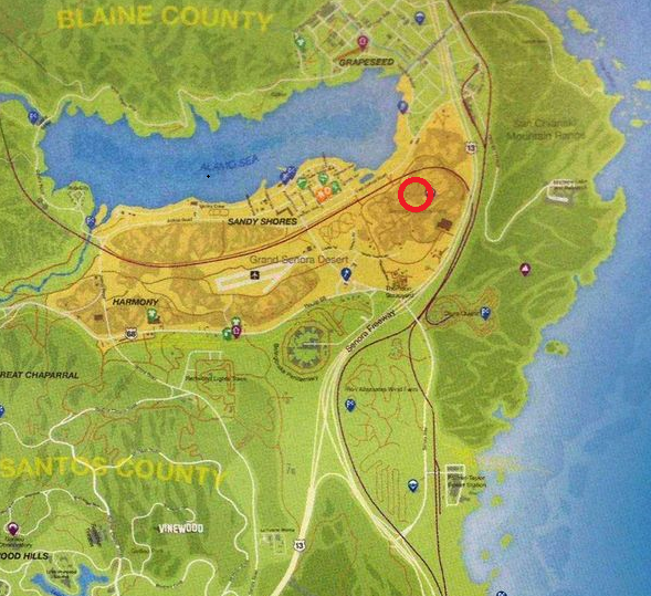 Sandy Shores Gta 5 Map - Maping Resources