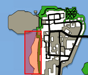 gta vice city map locations