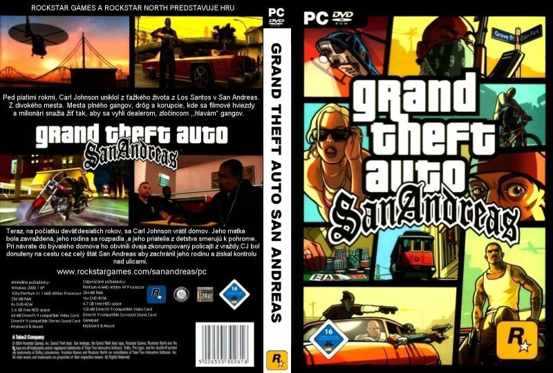 Image GTA SA Pc cover.jpg Grand Theft Auto San Andreas Wiki