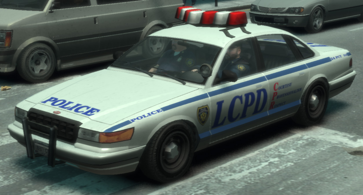 police cruiser