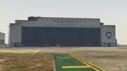 Hangar na Międzynarodowym Lotnisku Los Santos (V - 2)