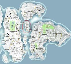 Charge Island - Mapa