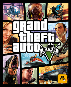 Grand Theft Auto V box art