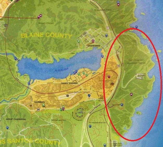 Cordilheira San Chianski Grand Theft Auto Wiki FANDOM powered by Wikia