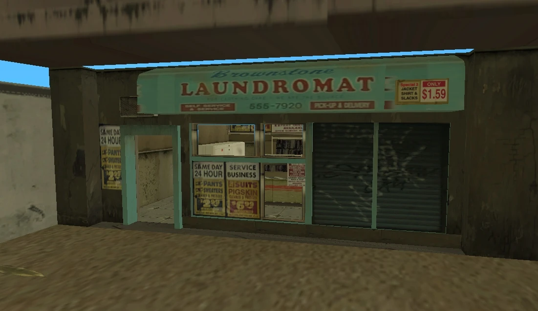 Brownstone Laundromat Grand Theft Auto GTA Wiki FANDOM powered by
