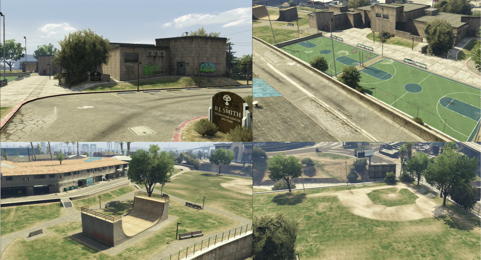 Basketball Court GTA 5