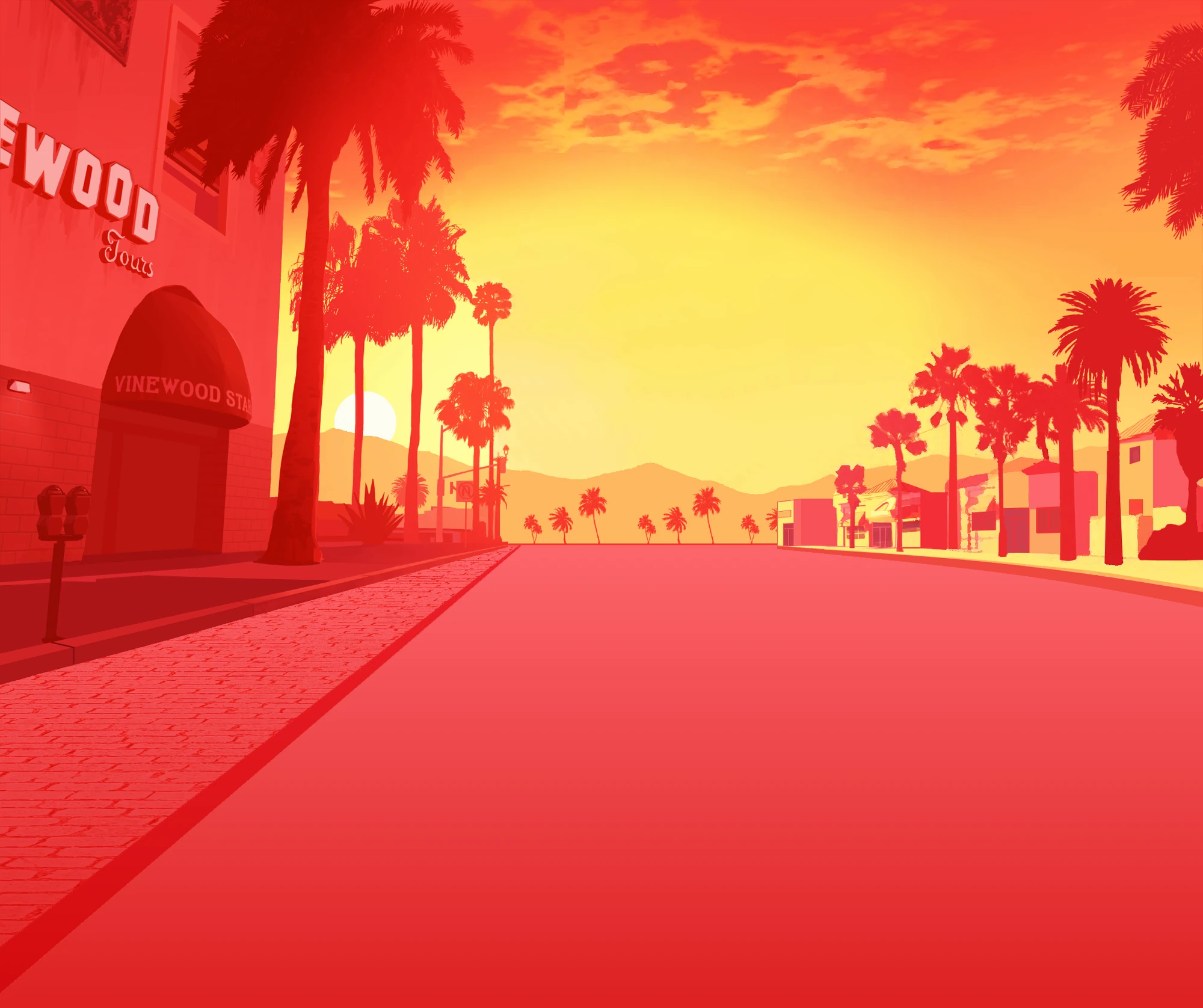 Изображение Vinewood Boulevard Sunset.png Grand Theft Wiki FANDOM