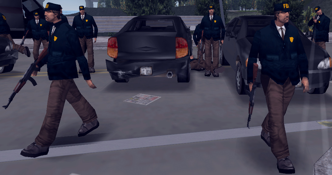 Fbi washington gta vice city где найти