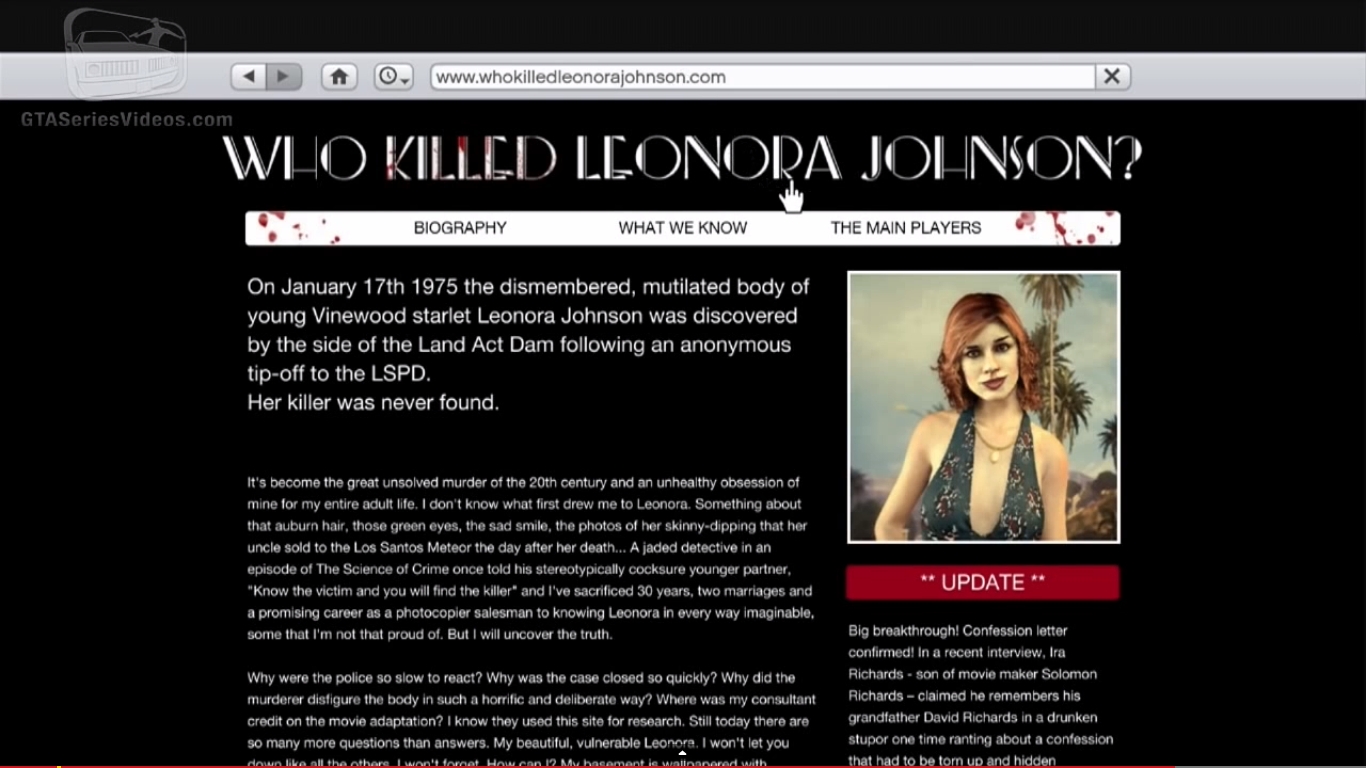 Leonora Johnson Grand Theft Auto Wiki Fandom Powered By Wikia