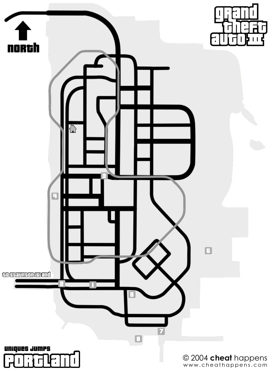 Карта пакетов в gta 3